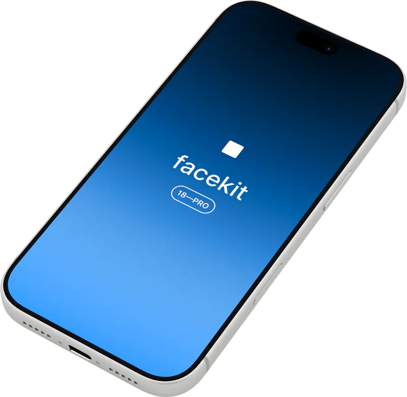 iPhone 18 Pro in Silver, mockup 5