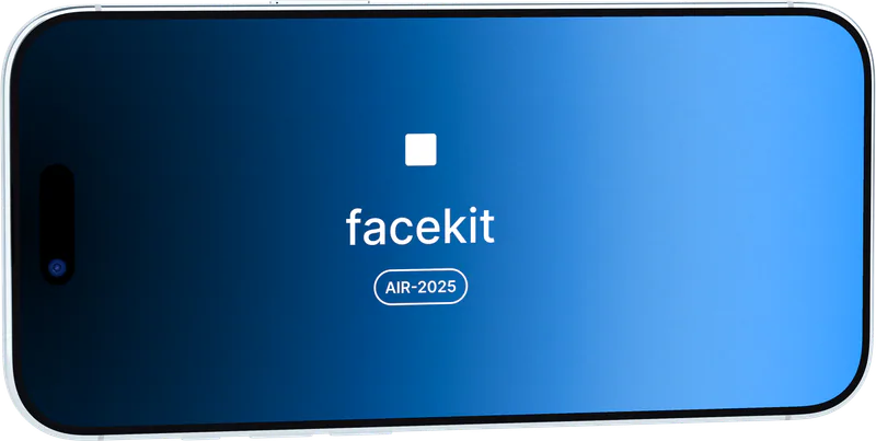 iPhone Air (2025) in Sky Blue, mockup 8