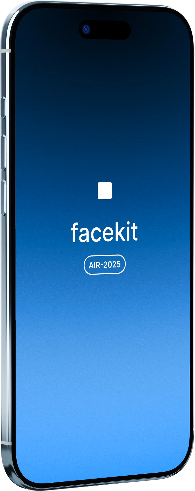 iPhone Air (2025) in Sky Blue, mockup 9