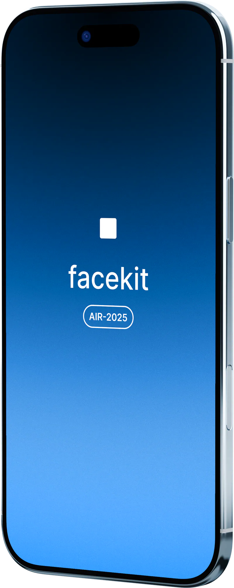 iPhone Air (2025) in Sky Blue, mockup 10