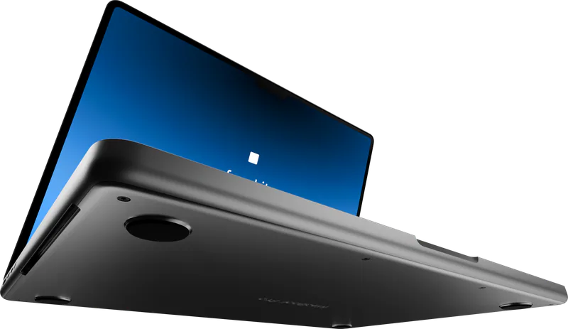 MacBook Pro in Silver, mockup 5