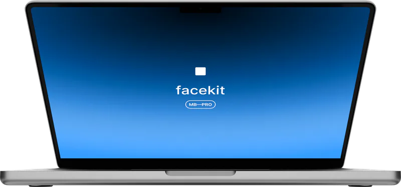 MacBook Pro in Silver, mockup 6
