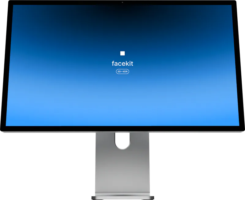 Studio Display XDR in Silver, mockup 3